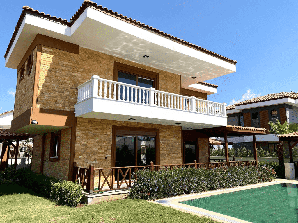 Moderne Villa zum Verkauf in der Türkei, nur 300 m vom Land of Legends Aquapark, Antalya Belek