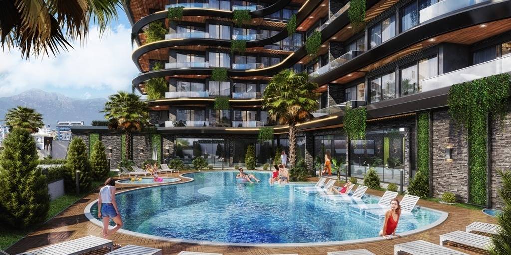 Neue moderne Wohnungen nur 200 m vom Strand Alanya - Kestel