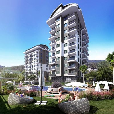 Nové byty na predaj v Turecku Avsallar, za nízku cenu - 4